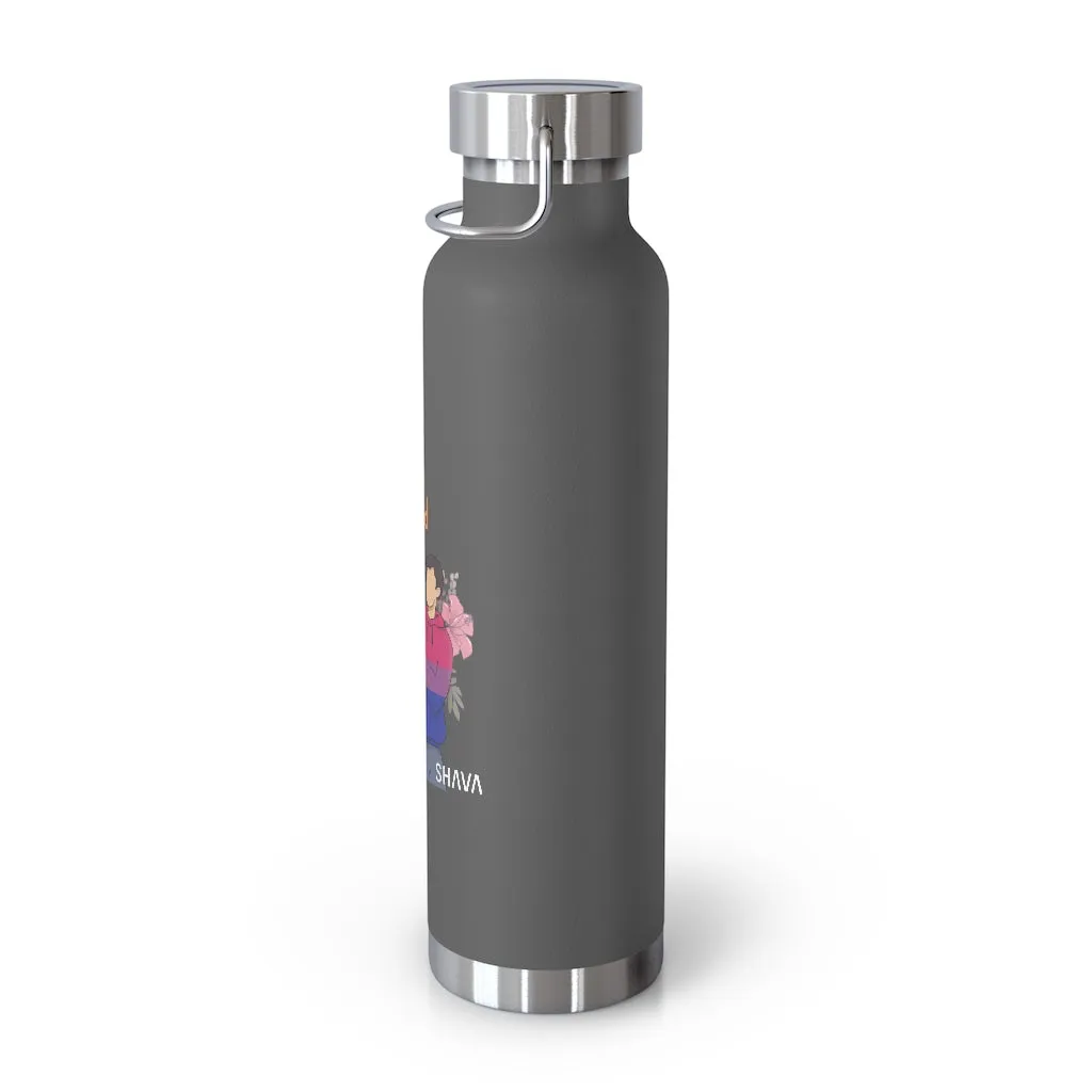 Affirmation Feminist pro choice Copper Vacuum insulated bottle 22oz -  I am Loved (Gay and Bisexual)