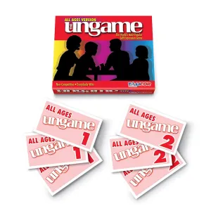 Interactive, All-Ages Friendly Ungame Cards and Portable Pocket Game Bundle