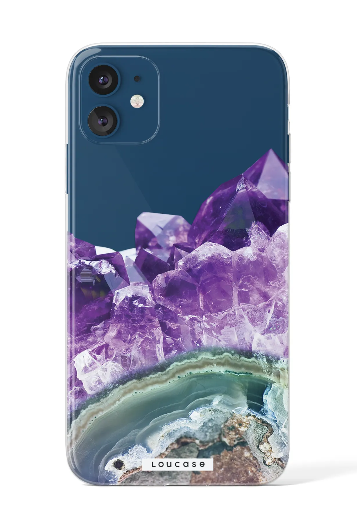 Amethyst KLEARLUX™ Phone Case | LOUCASE