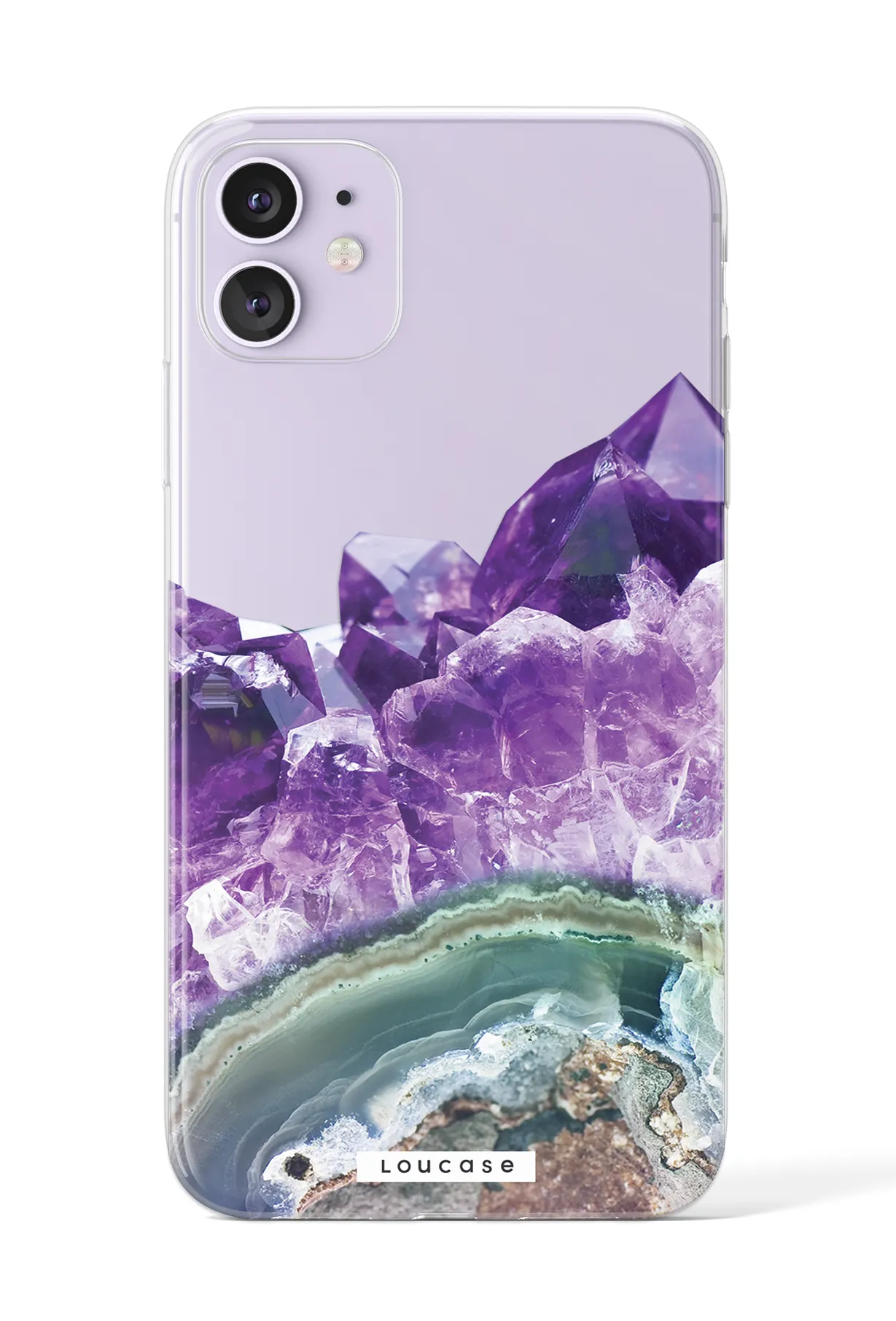 Amethyst KLEARLUX™ Phone Case | LOUCASE