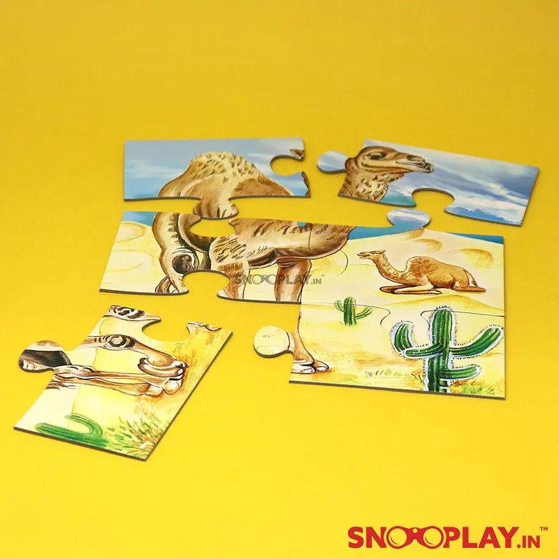 Animal Puzzle (Series 3) - Set of 4 Jigsaw Puzzles