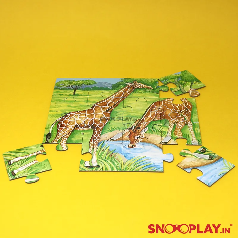 Animal Puzzle (Series 3) - Set of 4 Jigsaw Puzzles