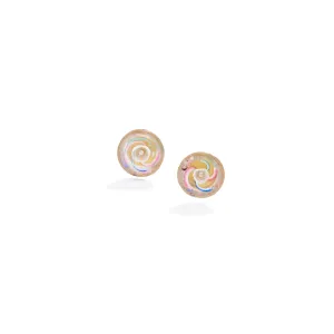 Antique Marble Stud Earrings