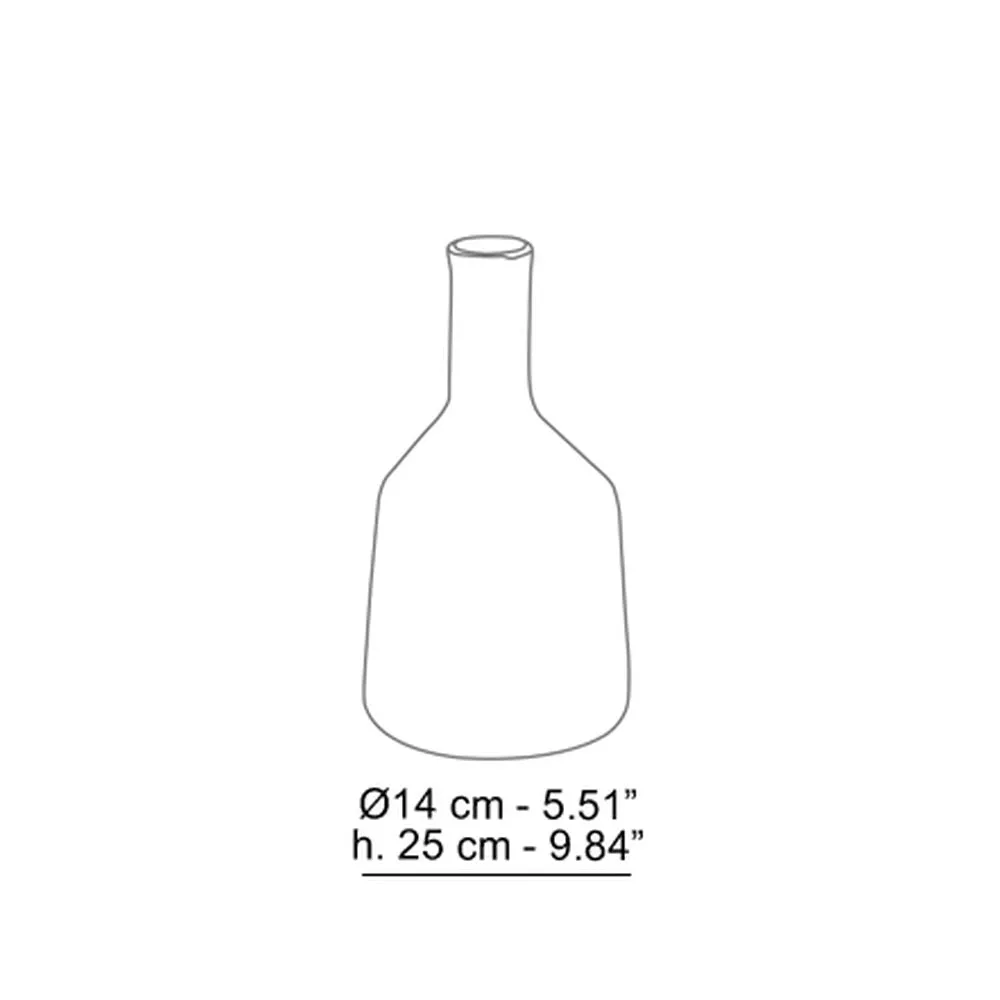 Atipico Torri H.25 cm Bottle Transparent