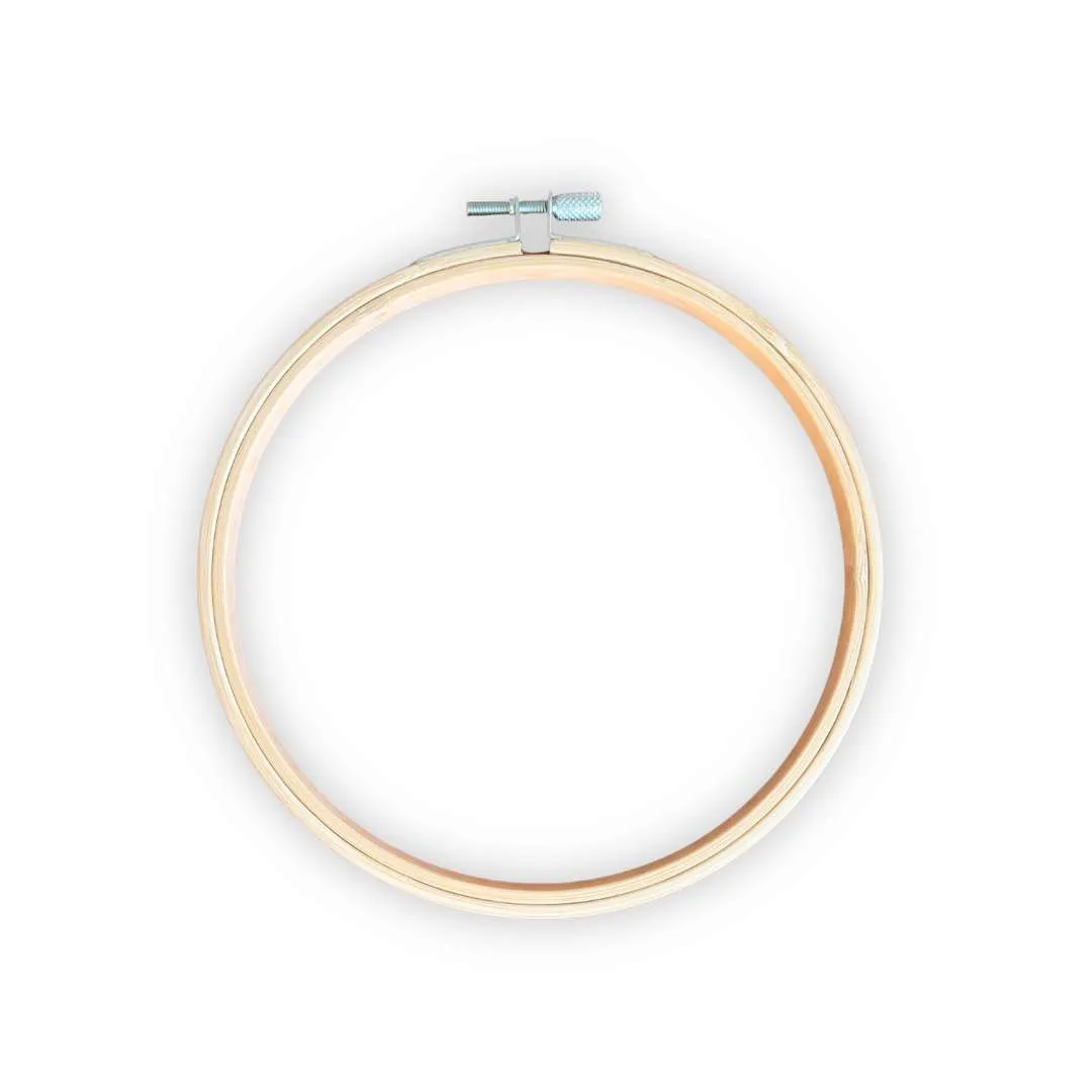 Bamboo Embroidery Hoop 6"