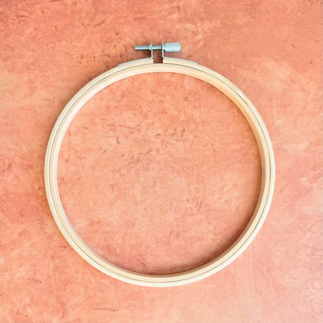 Bamboo Embroidery Hoop 6"