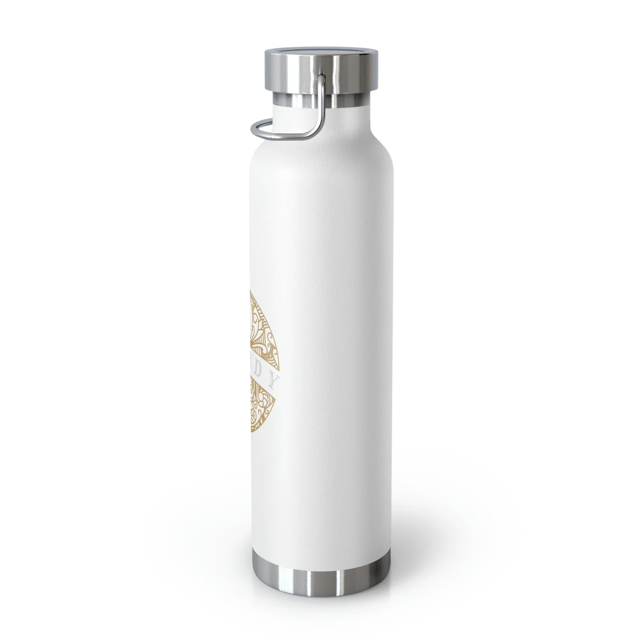 Beardy Tattoo (Bearded Dragon) | Copper Vacuum Insulated Bottle, 22oz