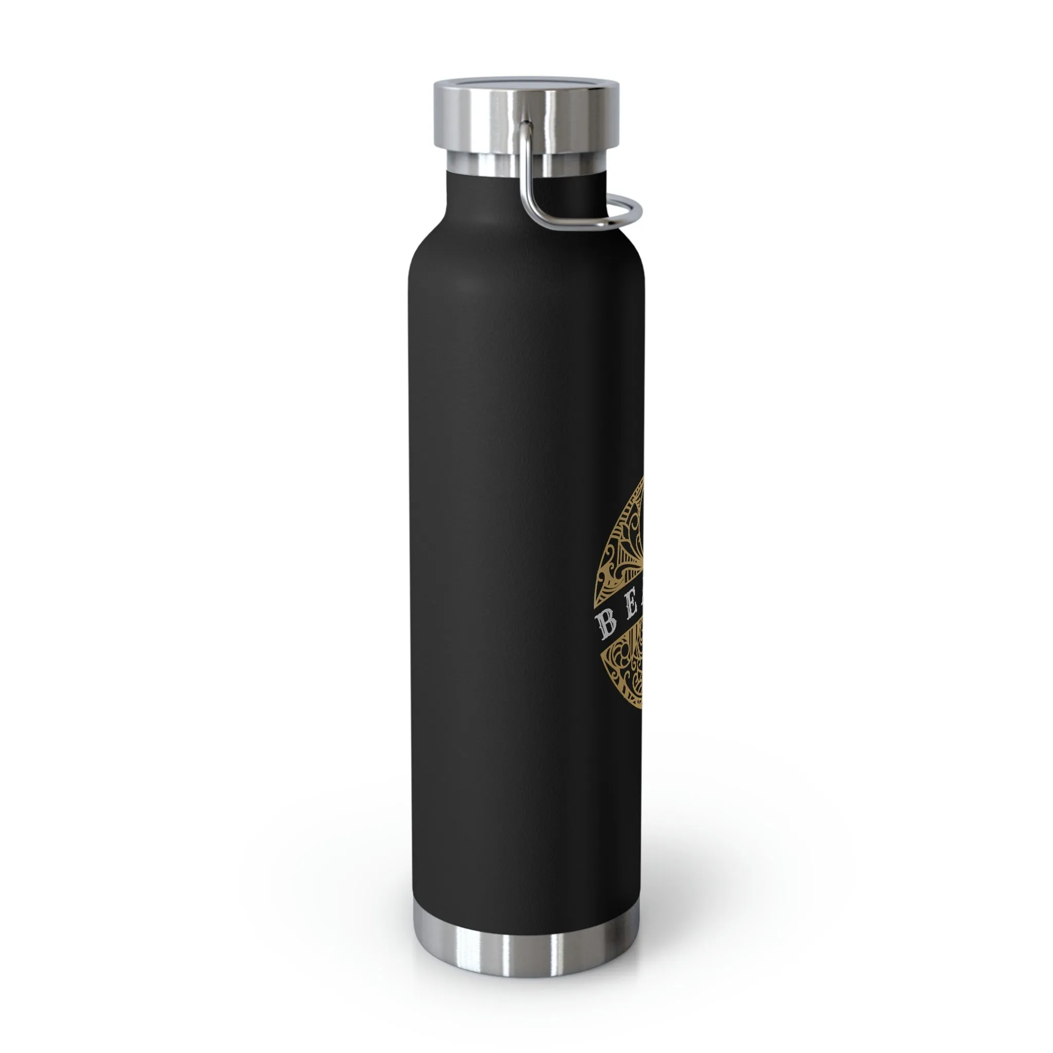 Beardy Tattoo (Bearded Dragon) | Copper Vacuum Insulated Bottle, 22oz