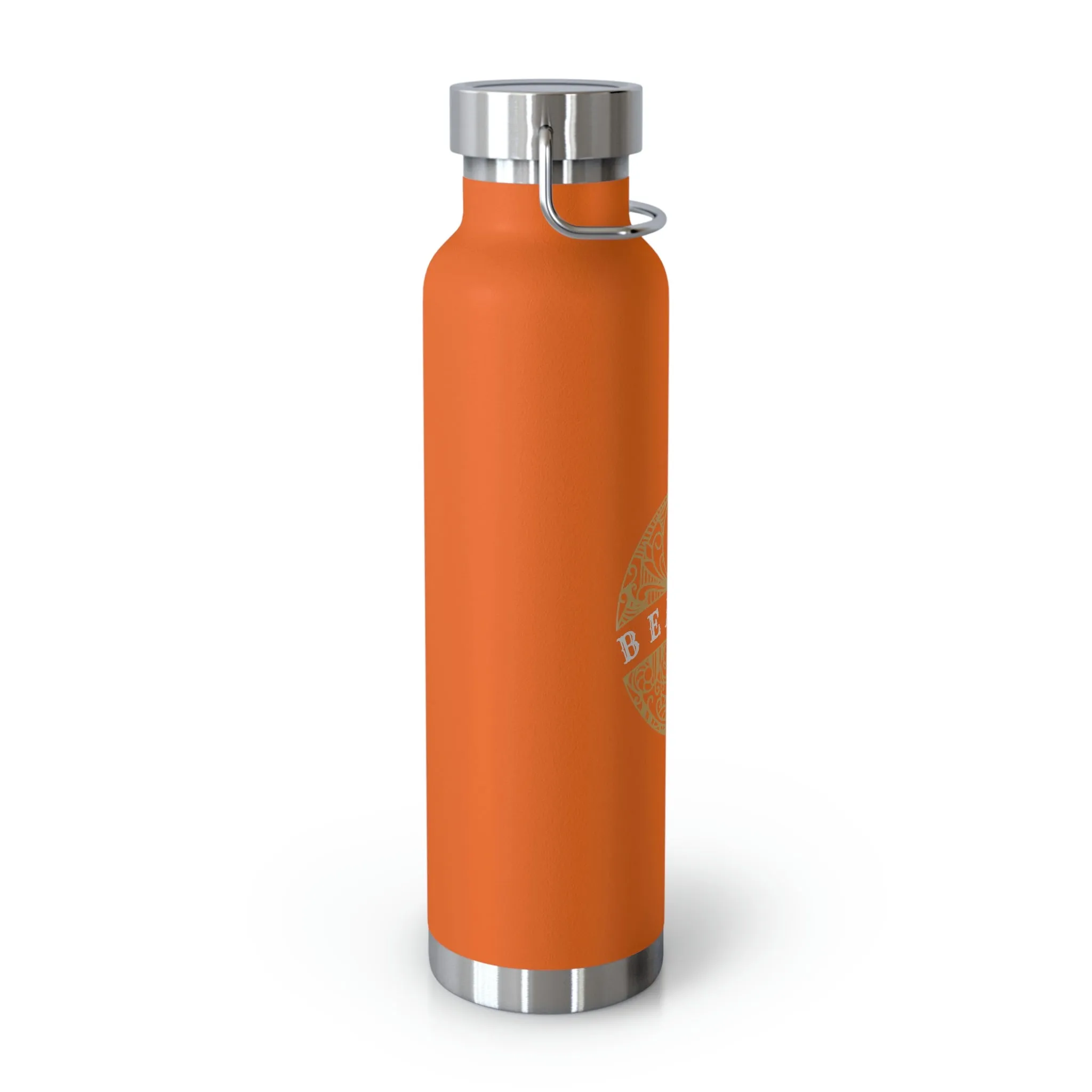 Beardy Tattoo (Bearded Dragon) | Copper Vacuum Insulated Bottle, 22oz