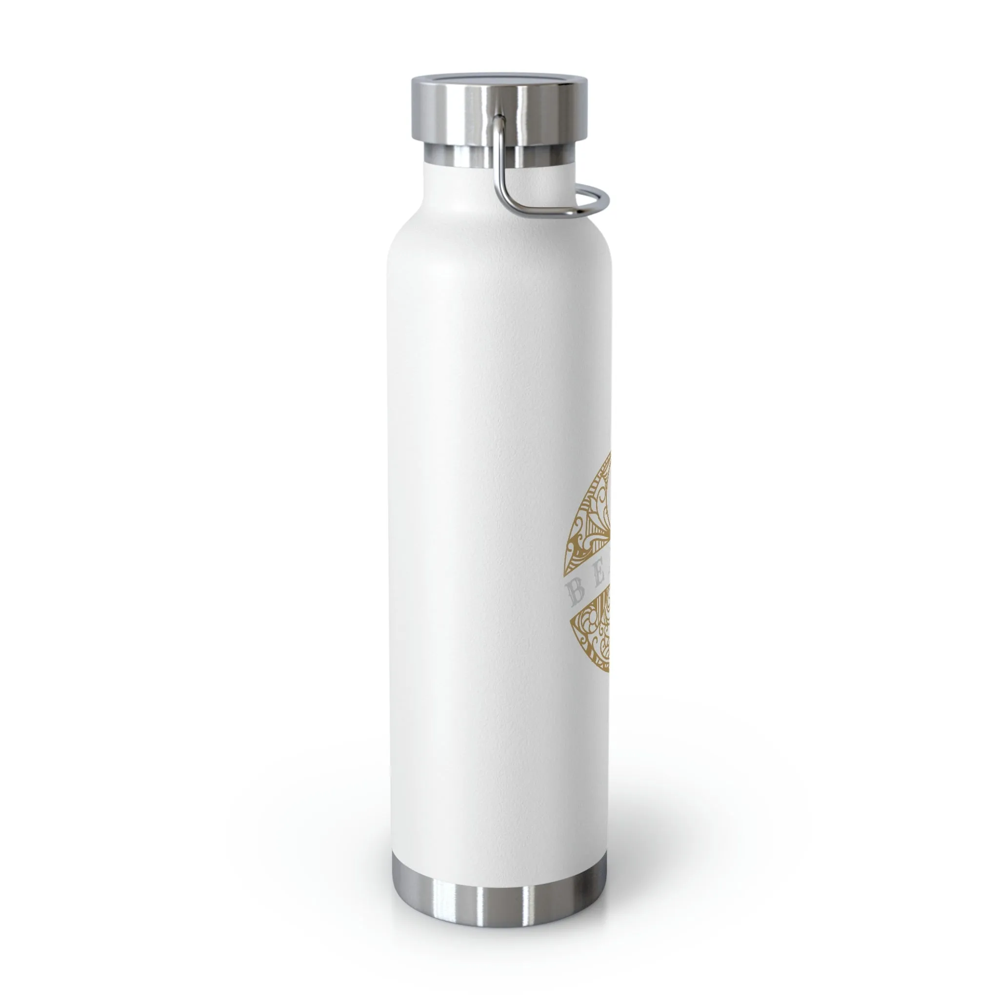 Beardy Tattoo (Bearded Dragon) | Copper Vacuum Insulated Bottle, 22oz