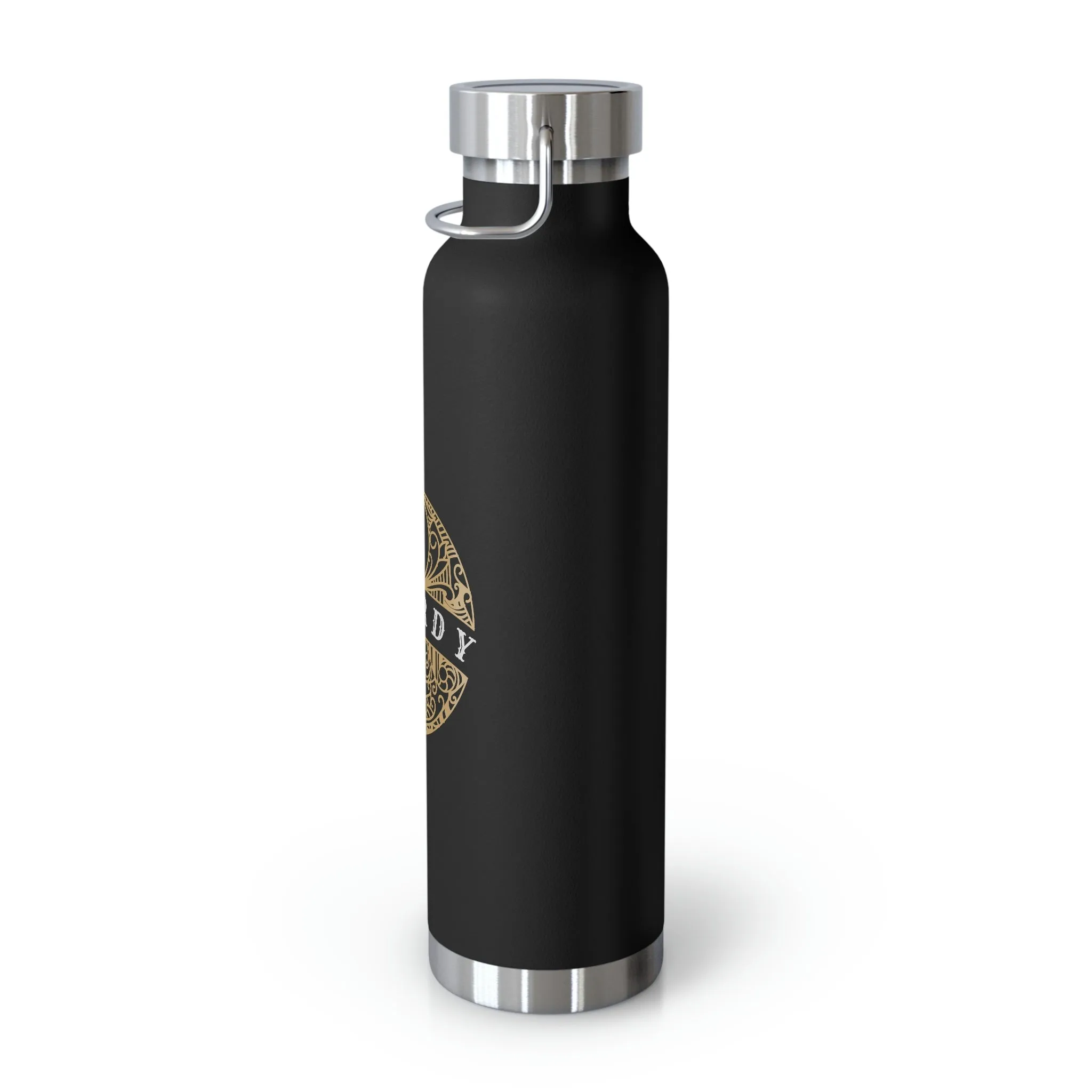 Beardy Tattoo (Bearded Dragon) | Copper Vacuum Insulated Bottle, 22oz