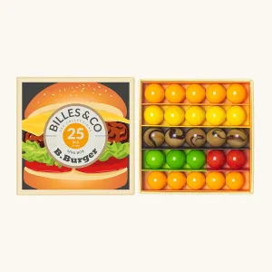 Billes & Co B-Burger Marbles Mini Box - 25 Pack