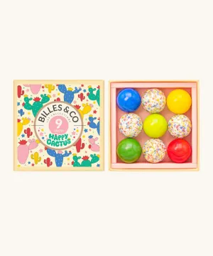 Billes & Co Shooter Marbles Mini Box - Happy Cactus