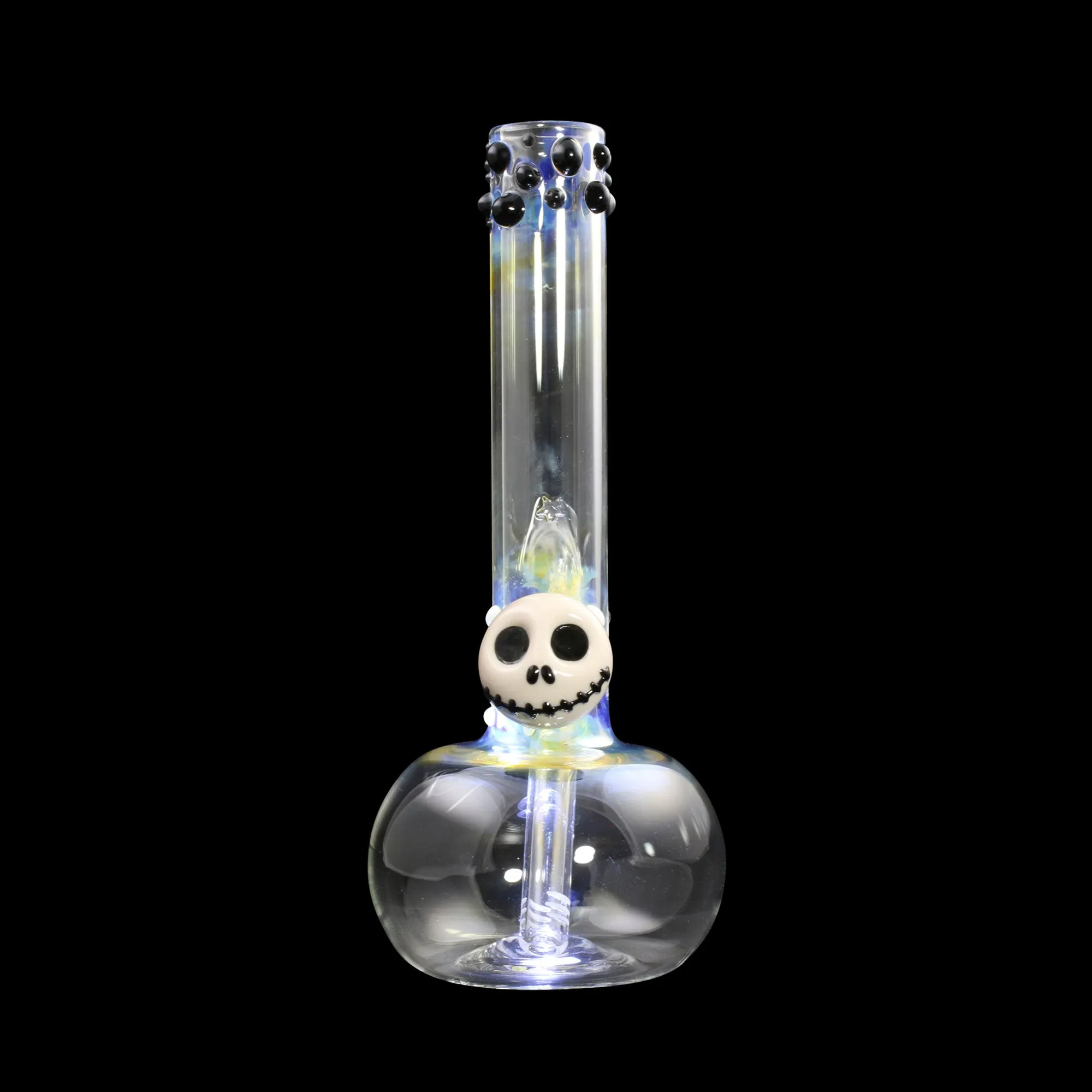 Chameleon Glass Europa Series Fumed Bong - Skellington