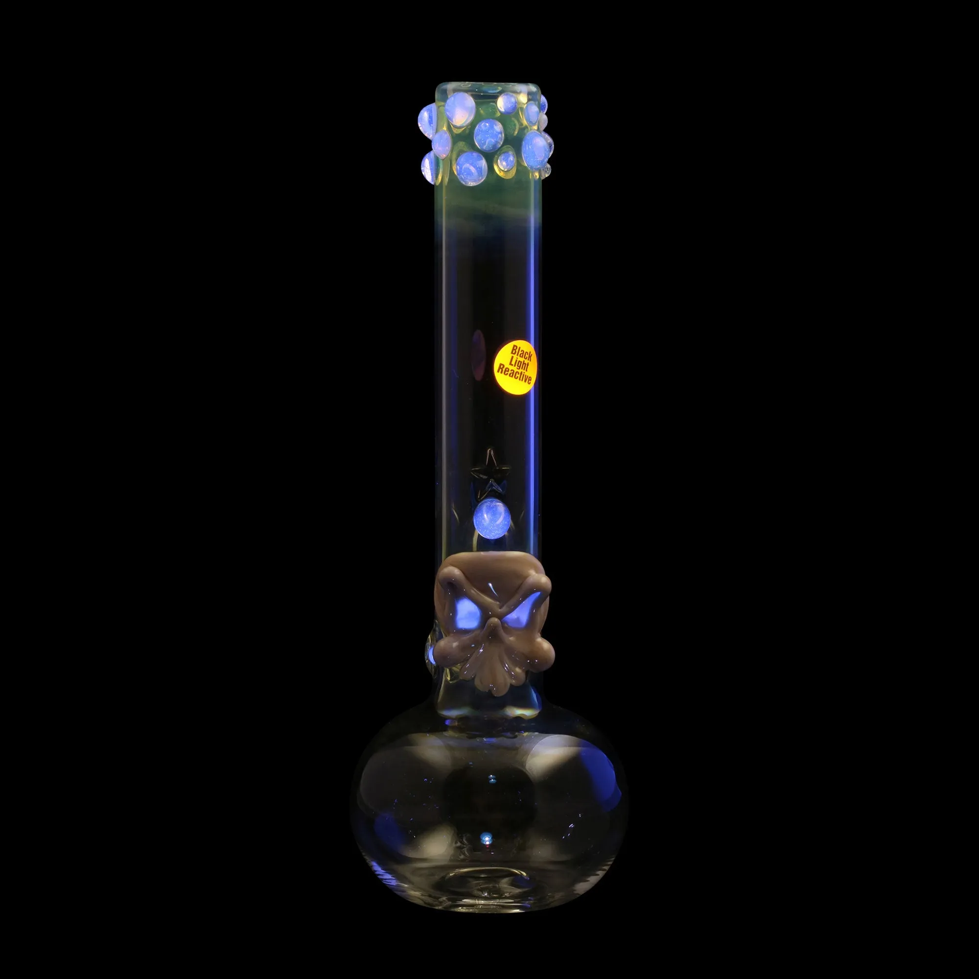 Chameleon Glass Europa Series Fumed Bong - Skull