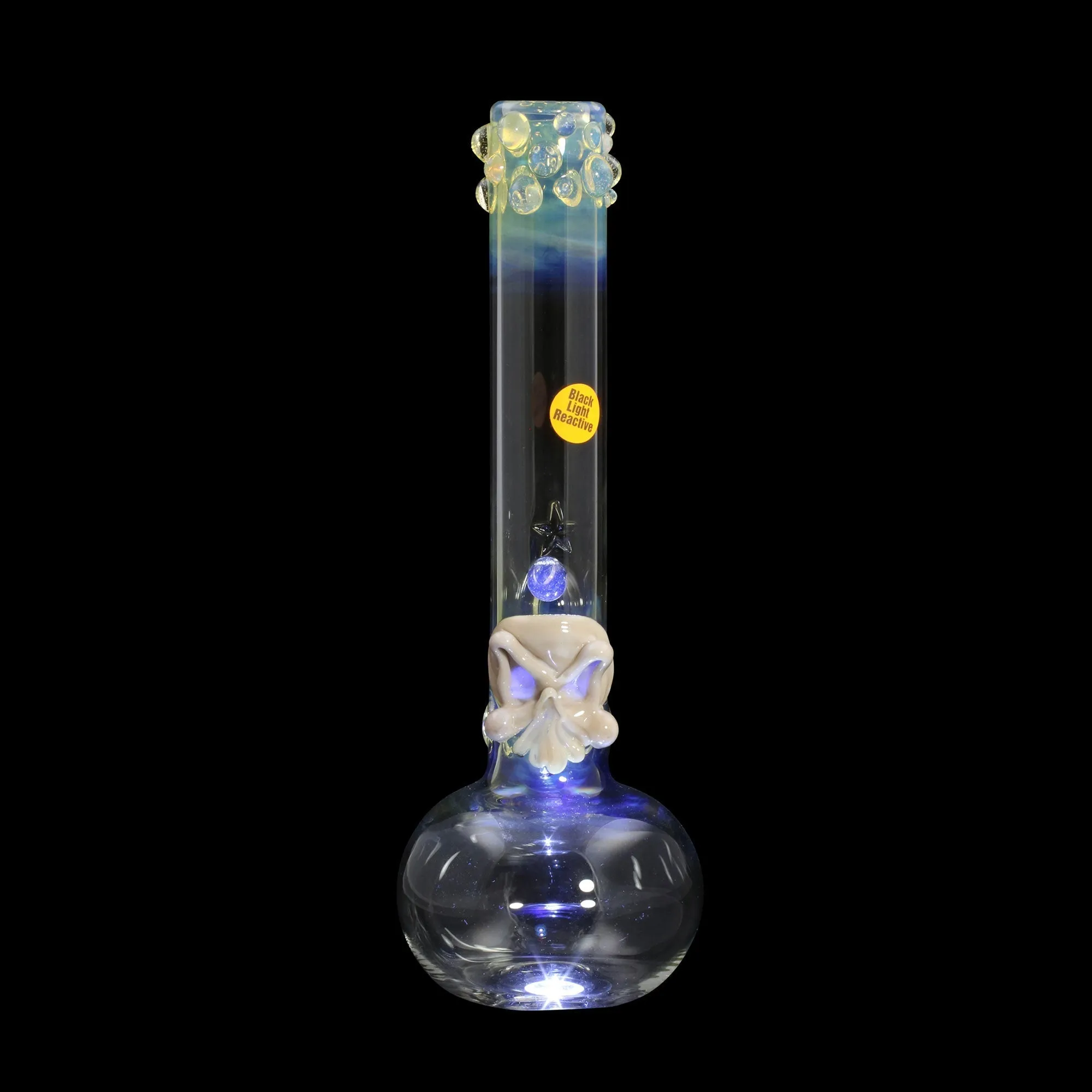 Chameleon Glass Europa Series Fumed Bong - Skull