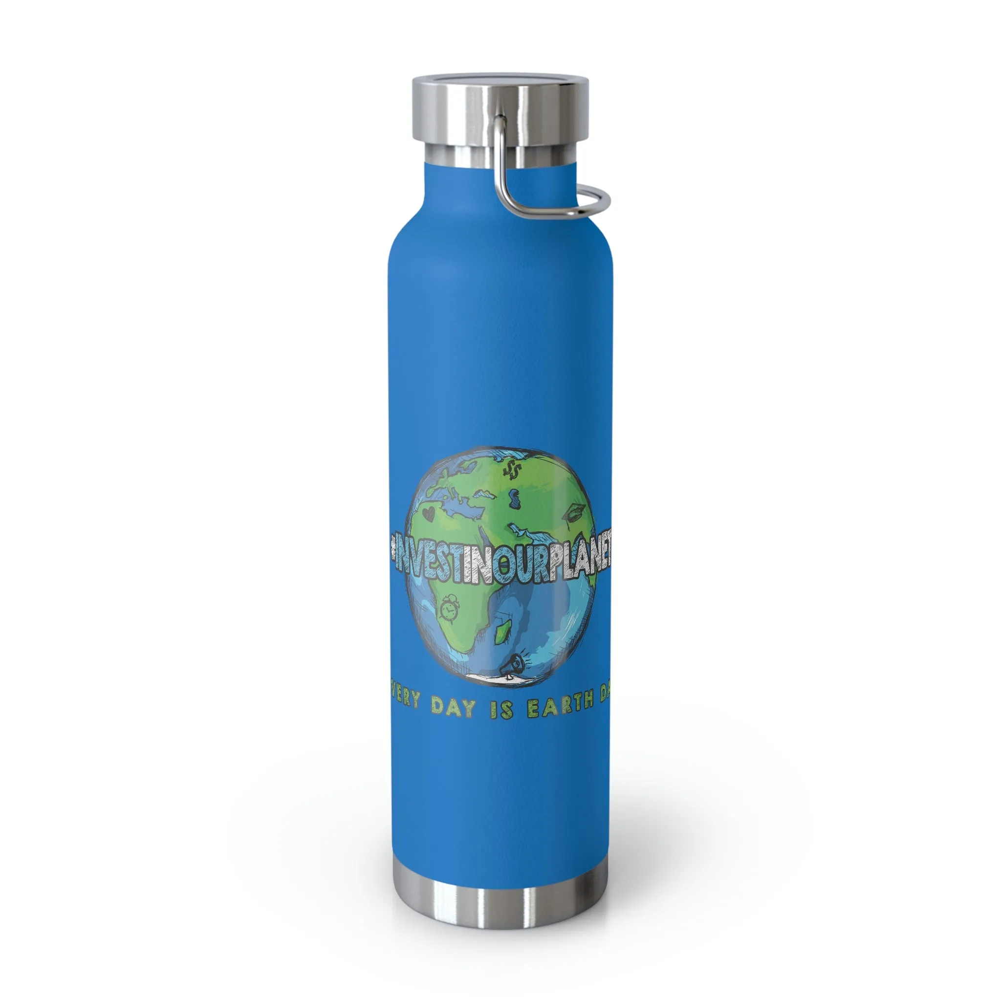 Coastline "Invest In Our Planet" Copper Vacuum Insulated Bottle, 22oz