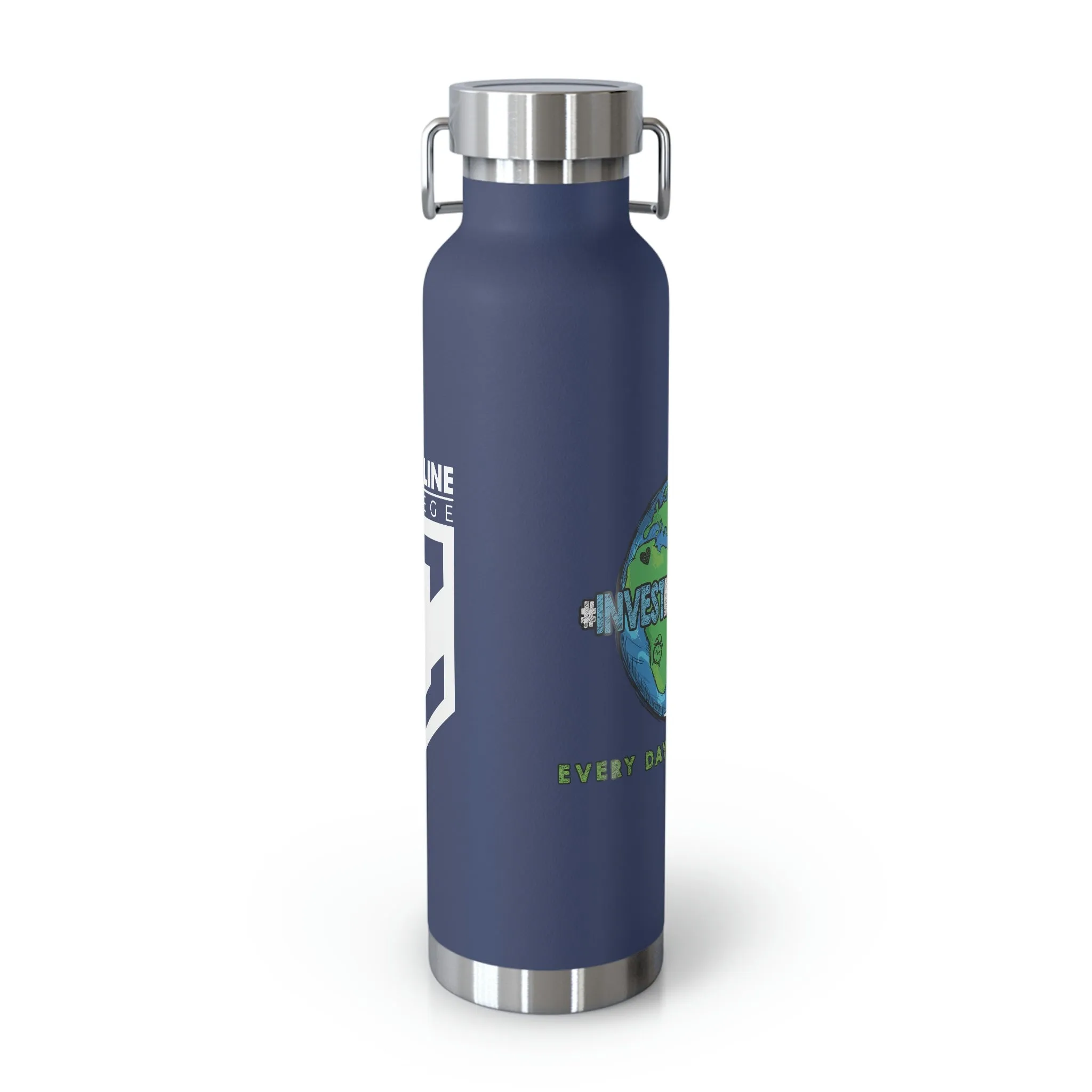 Coastline "Invest In Our Planet" Copper Vacuum Insulated Bottle, 22oz