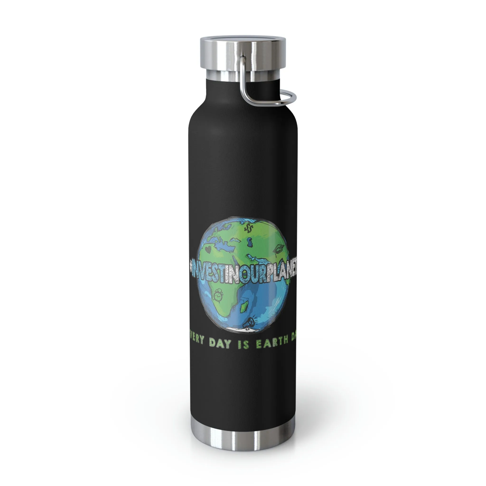 Coastline "Invest In Our Planet" Copper Vacuum Insulated Bottle, 22oz