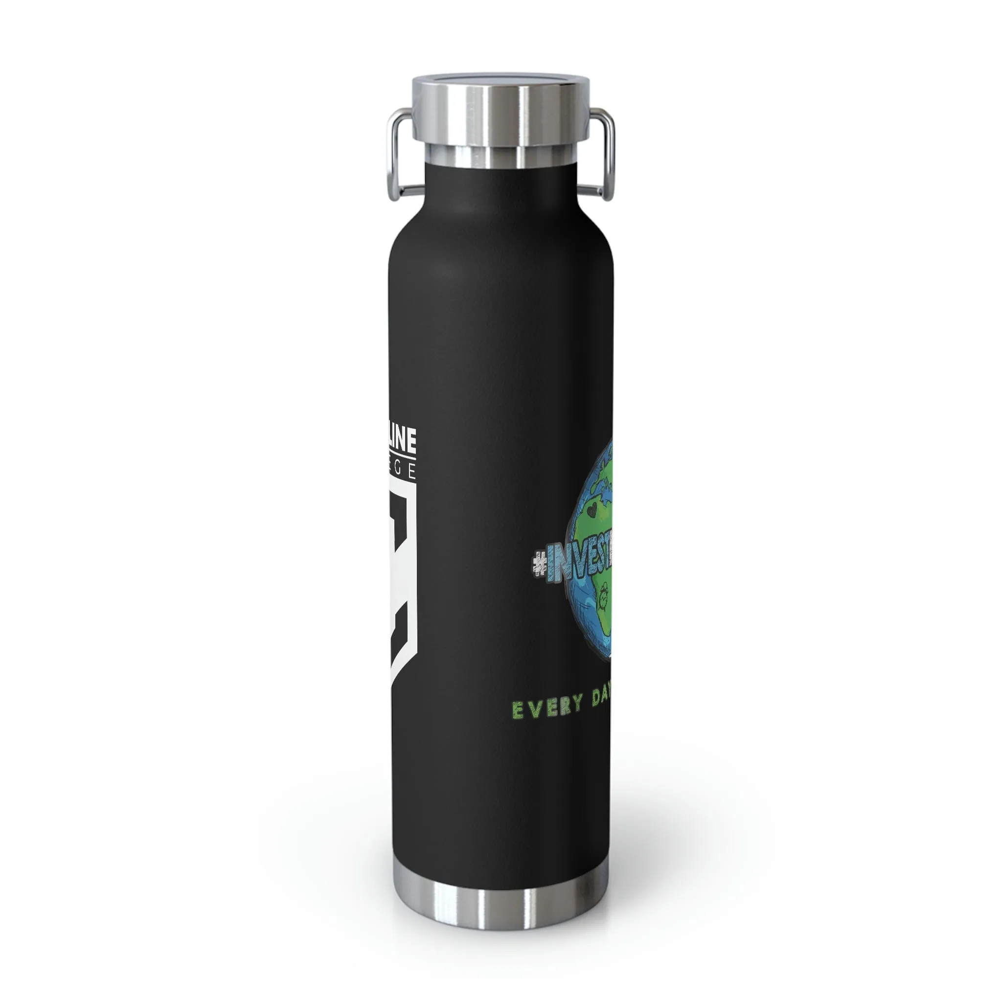 Coastline "Invest In Our Planet" Copper Vacuum Insulated Bottle, 22oz