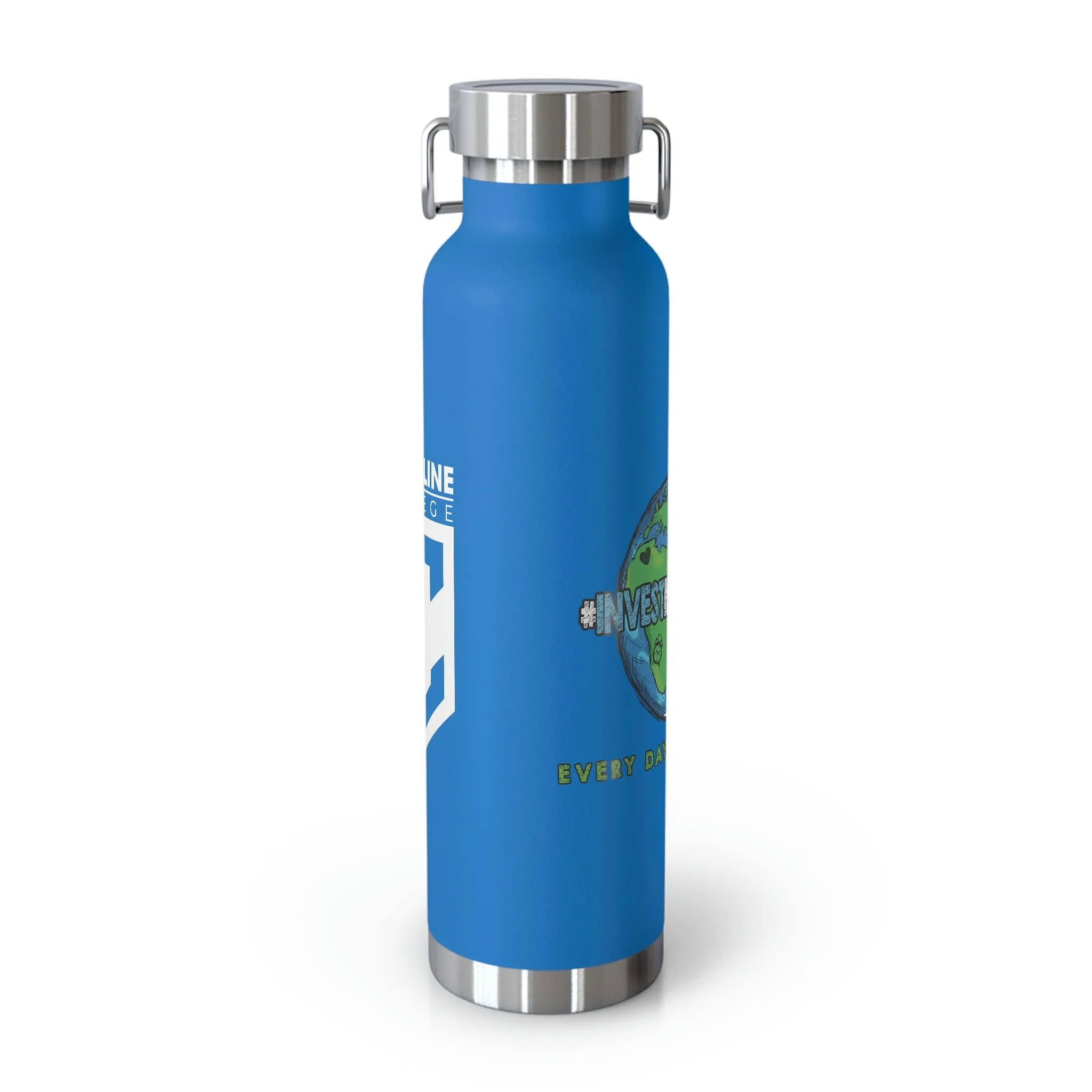 Coastline "Invest In Our Planet" Copper Vacuum Insulated Bottle, 22oz