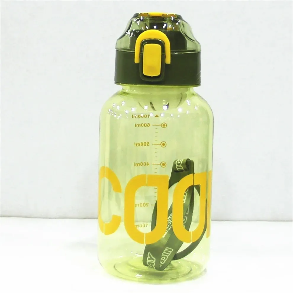 Cool Transparent Water Bottle And Sipper