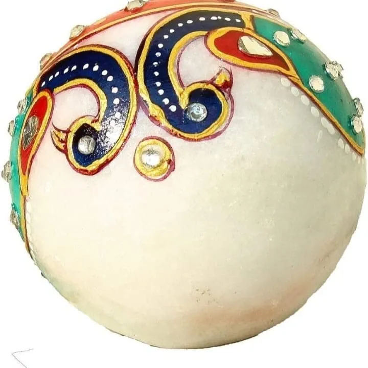 DIVISHA MART Marble Table Clock