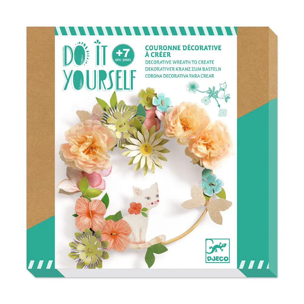 DIY Dalia Wreath