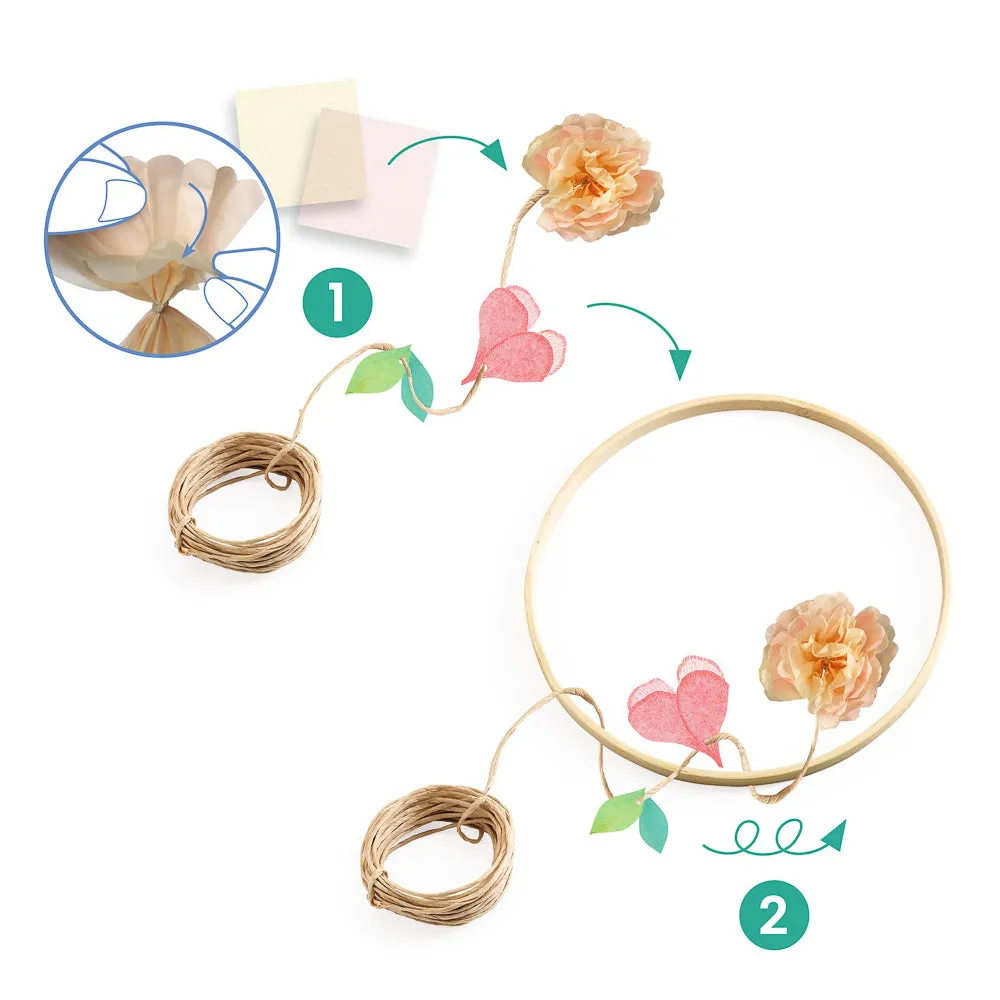 DIY Dalia Wreath