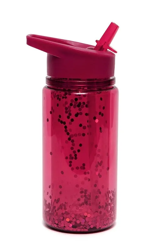 Drinking bottle glitter zinfandel