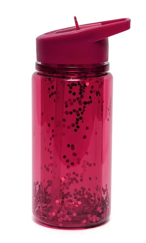 Drinking bottle glitter zinfandel