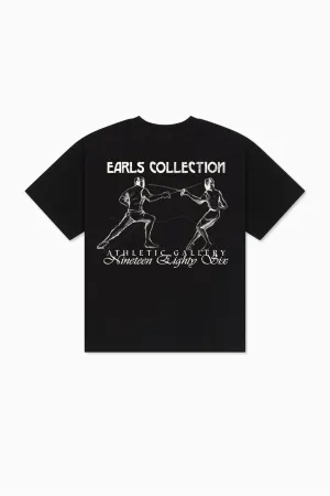 Eternal Victory Fencing Tee - Black