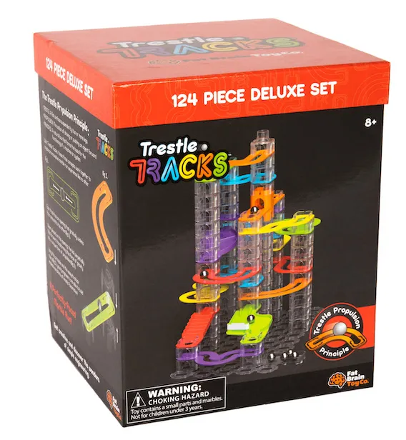 Fat Brain Trestle Tracks 124pc Deluxe Set