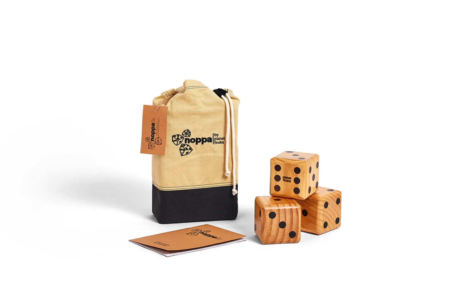 Giant Noppa Dice - Wooden Outdoor Game