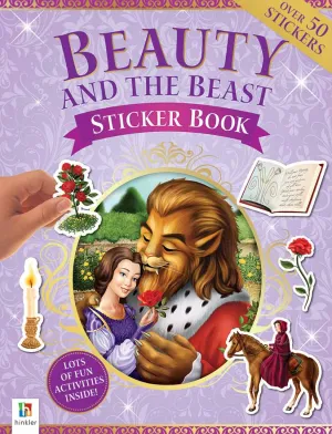 Hinkler Fairytale Princess Sticker Book Beauty And The Beast