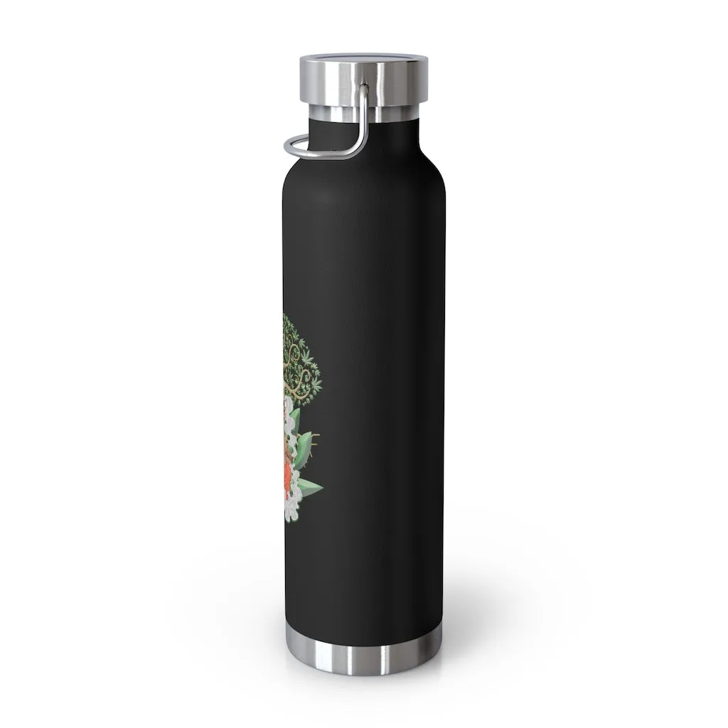 KCC Home & Livings-Bottles & Tumblers /Copper Vacuum Insulated Bottle, 22oz/ Buddha