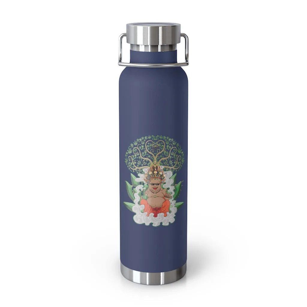 KCC Home & Livings-Bottles & Tumblers /Copper Vacuum Insulated Bottle, 22oz/ Buddha