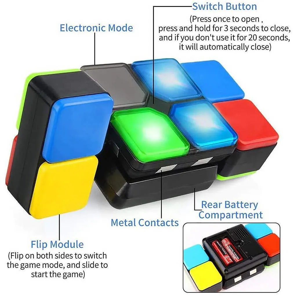 Magic Cube Electronic Handheld Puzzle Game