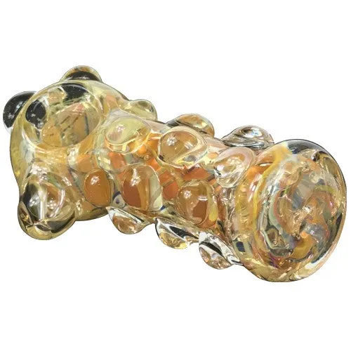 Marble Covered Glass Hand Pipe