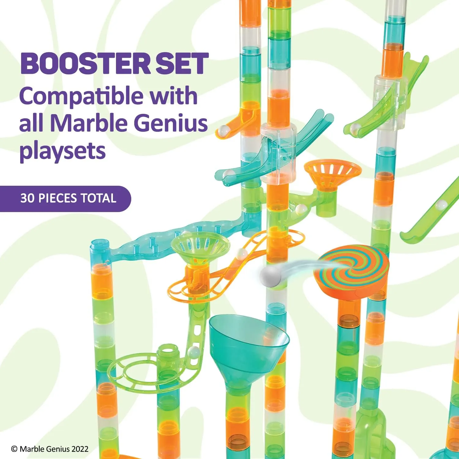 Marble Run Booster Set, Stunts, 30 pieces