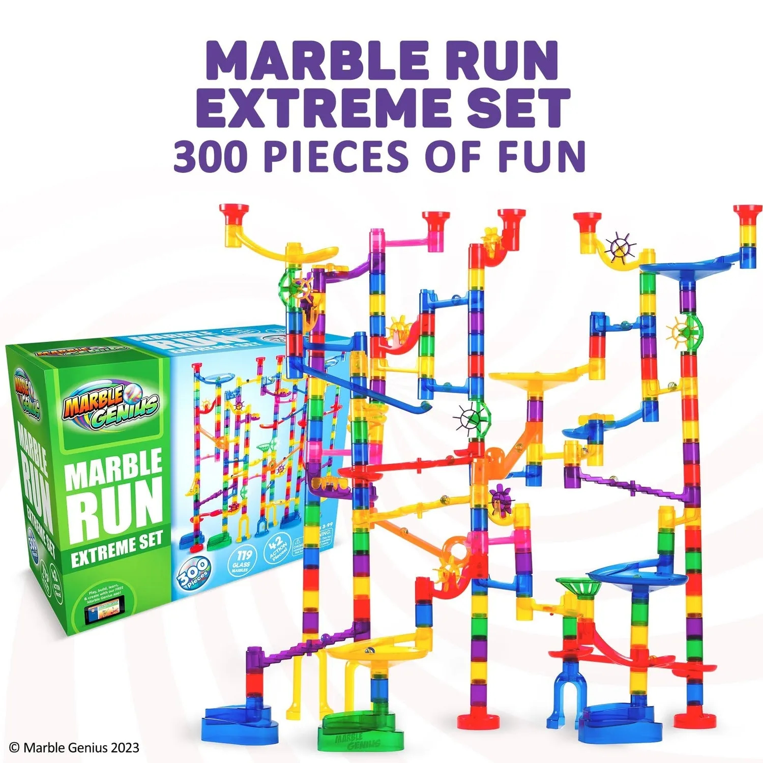 Marble Run Extreme Set, 300 pieces