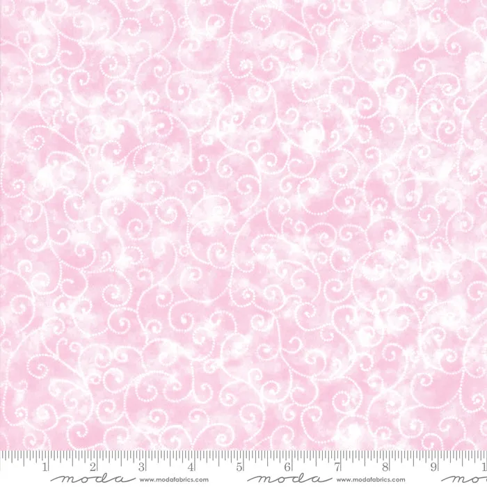 Marble Swirls Pink 1/2 yard