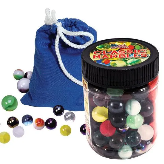 Marbles Toy Jar