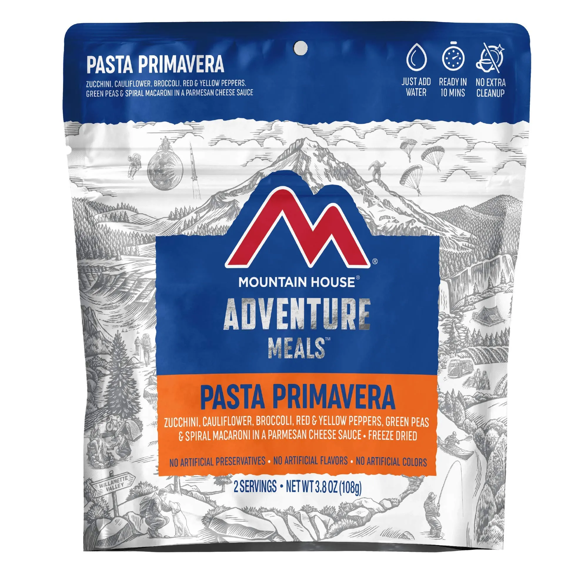 Mountain House - Pasta Primavera Pouch - 6 Pack