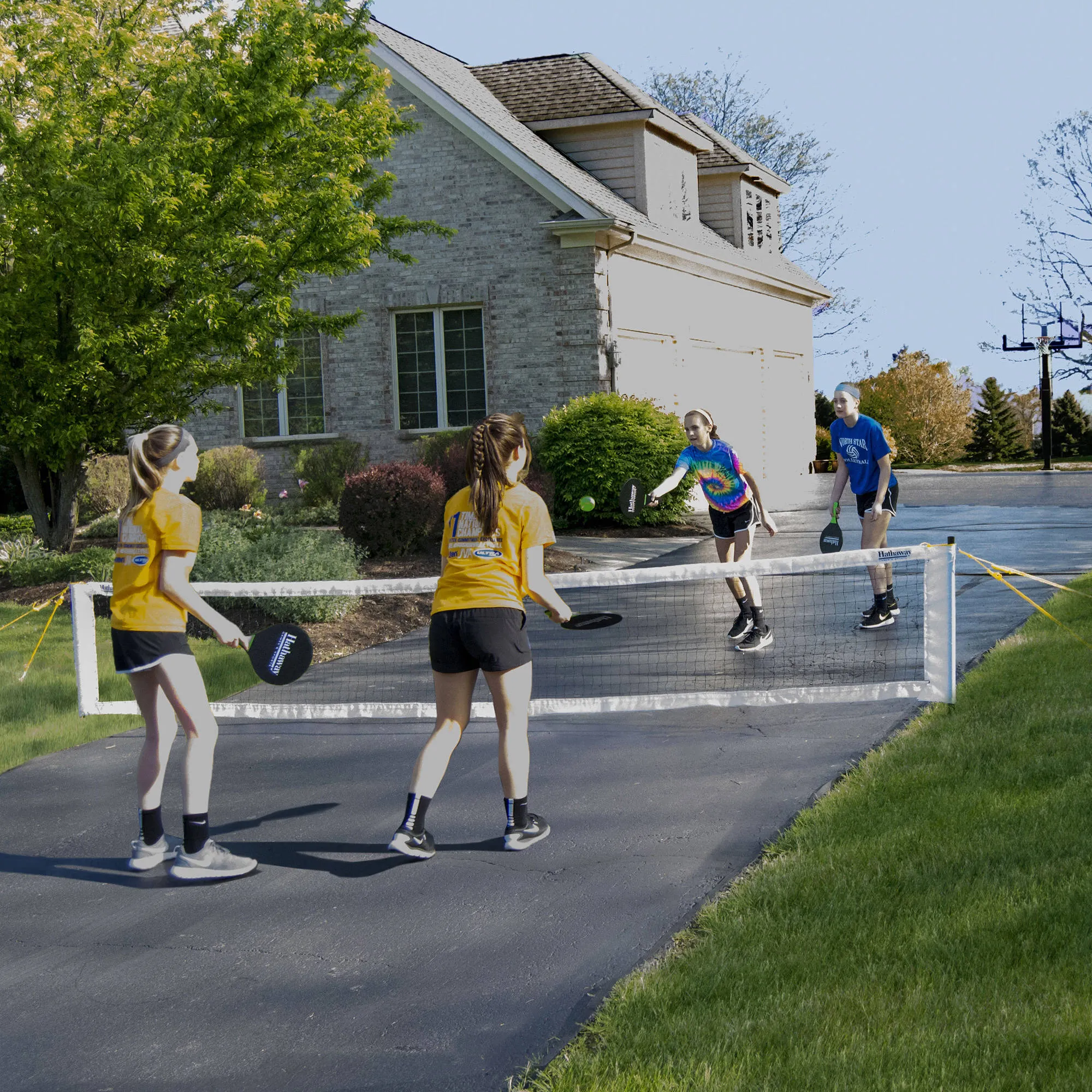 Multi-Court Pickleball/Paddleball Combo Game Set