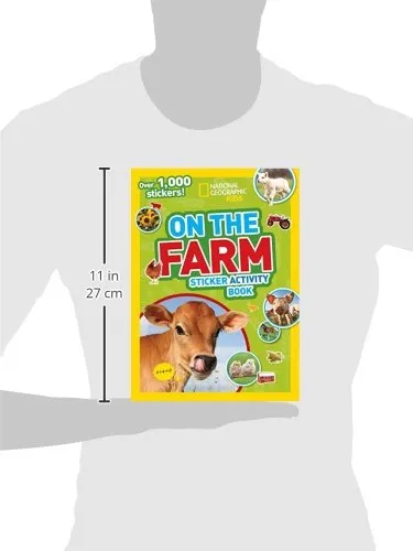 National Geographic Kids: On The Farm Sticker Activity Book