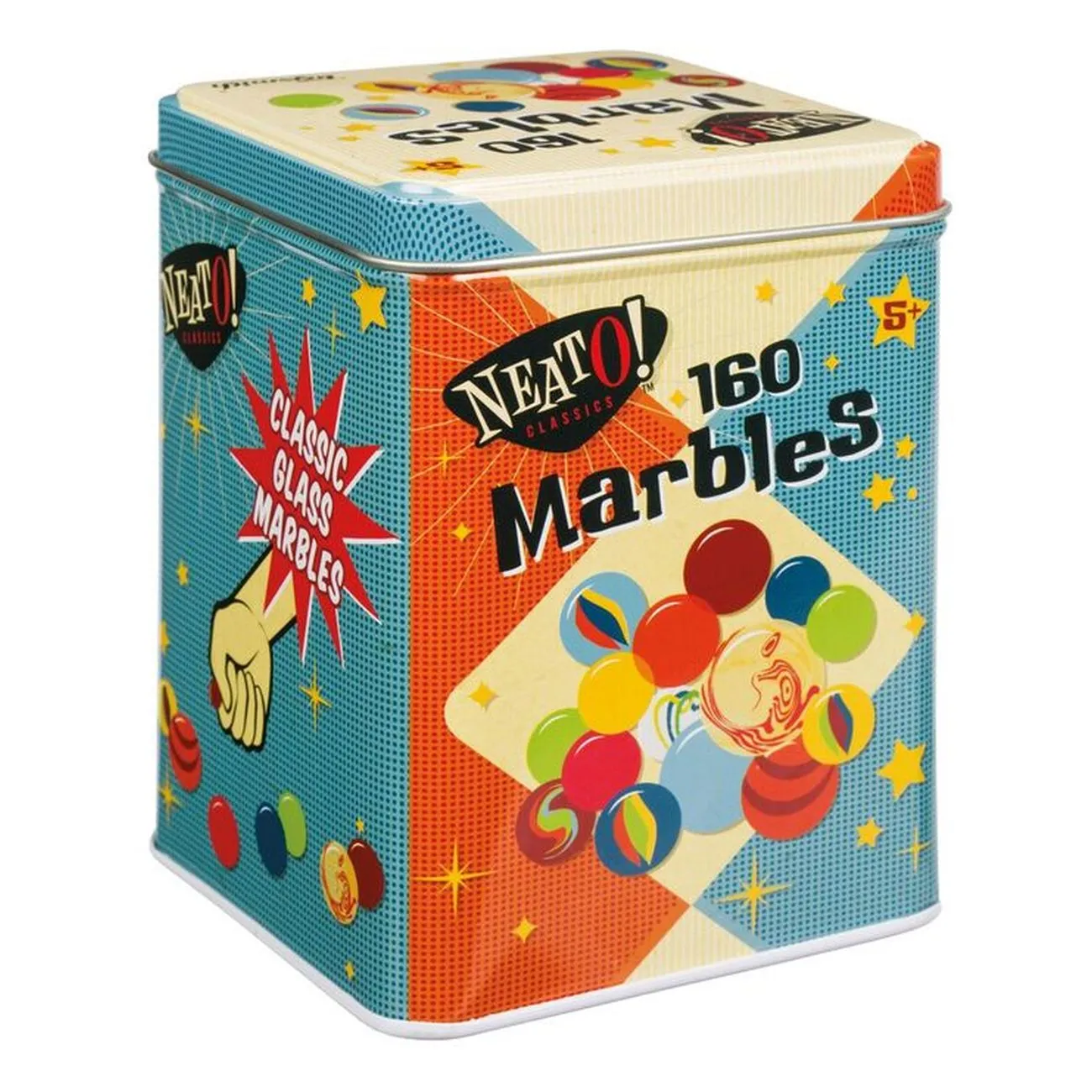 Neato! Classics 160 Marbles Tin