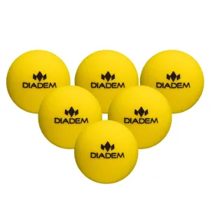 Official Quiet Pickleball 6 Pack Yellow