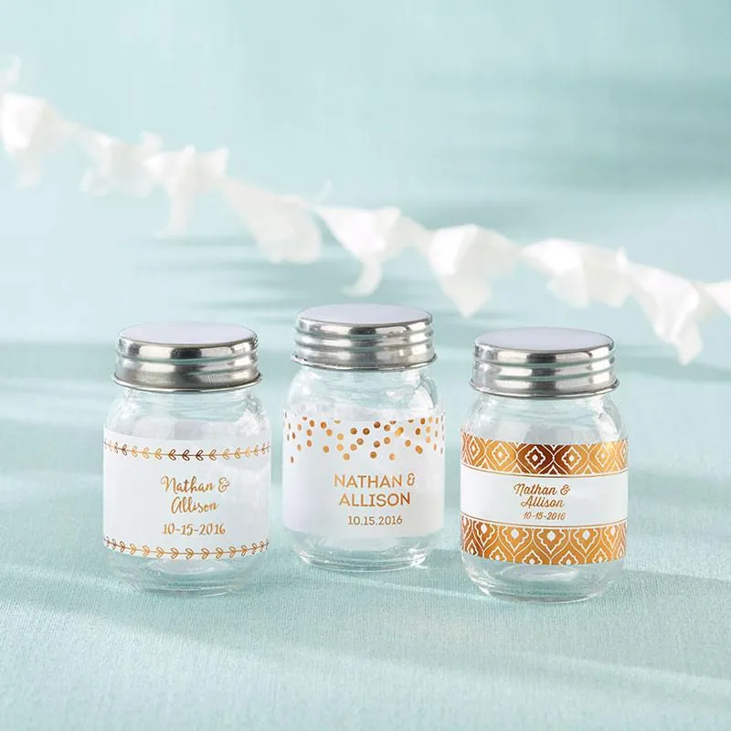 Personalized Mini Mason Jar - Tutu Cute (Set of 12)