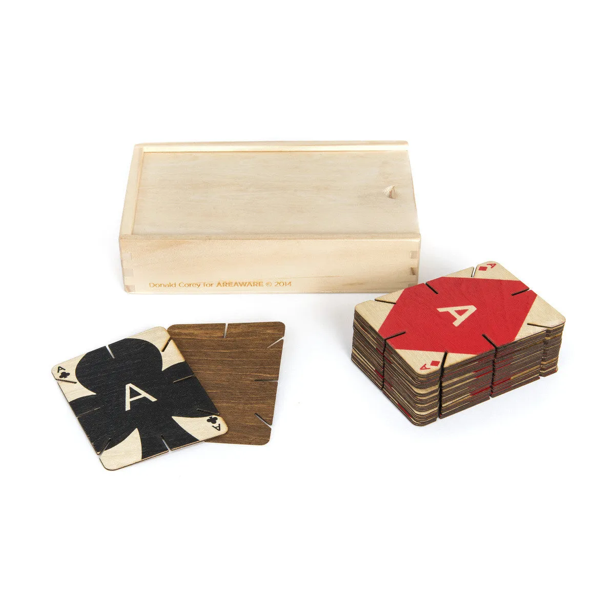 Plywood Playing Cards